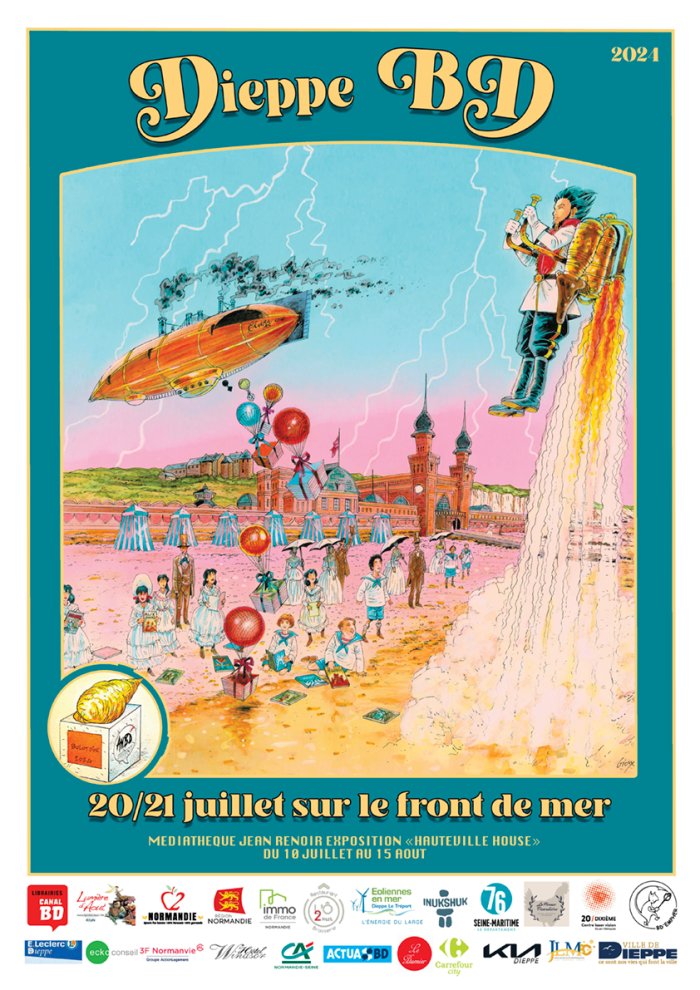 Thierry Gioux, Denis Bajram et… Thorgal, invités d'honneur du 22e Festival BD de Dieppe BD !