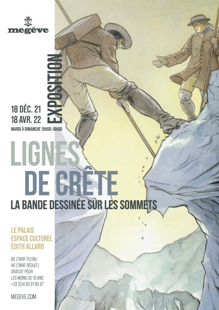 À Megève, l'exposition "Lignes de crête" place la BD au sommet