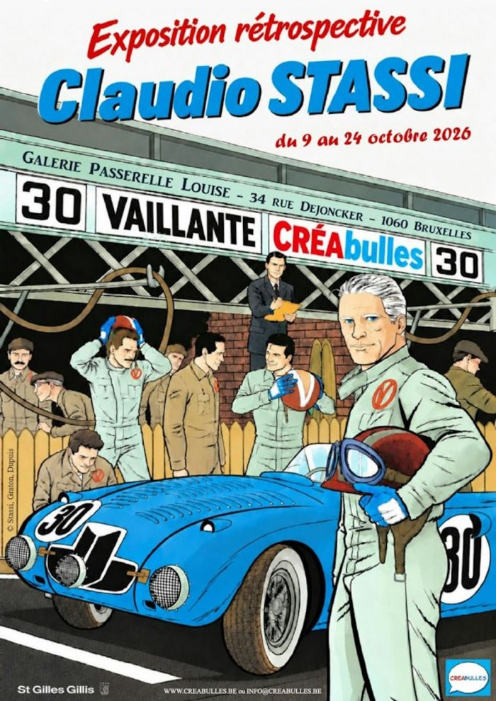Exposition Claudio Stassi et Henri Vaillant à la Galerie Passerelle Louise - Créabulles (Bruxelles)