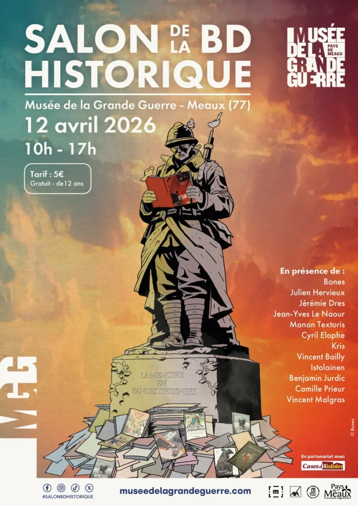 Salon de la BD historique au musée de la Grande Guerre à Meaux (77)