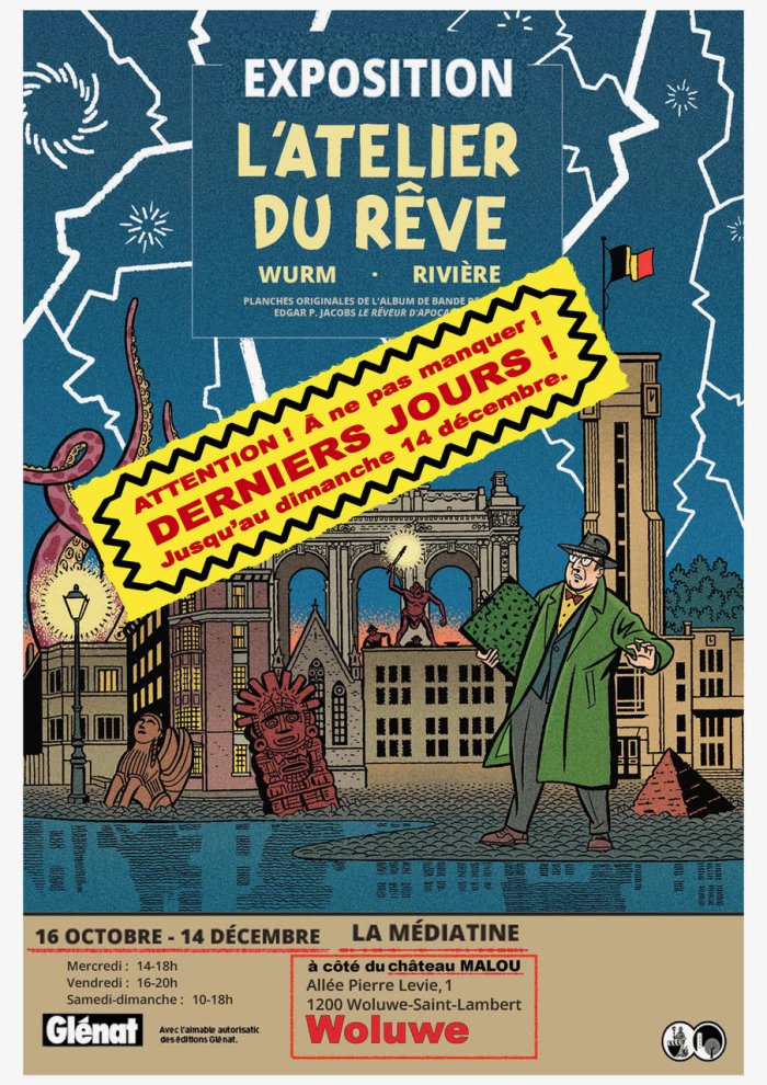 Derniers jours : Edgar P. Jacobs et l'atelier du rêve à Bruxelles
