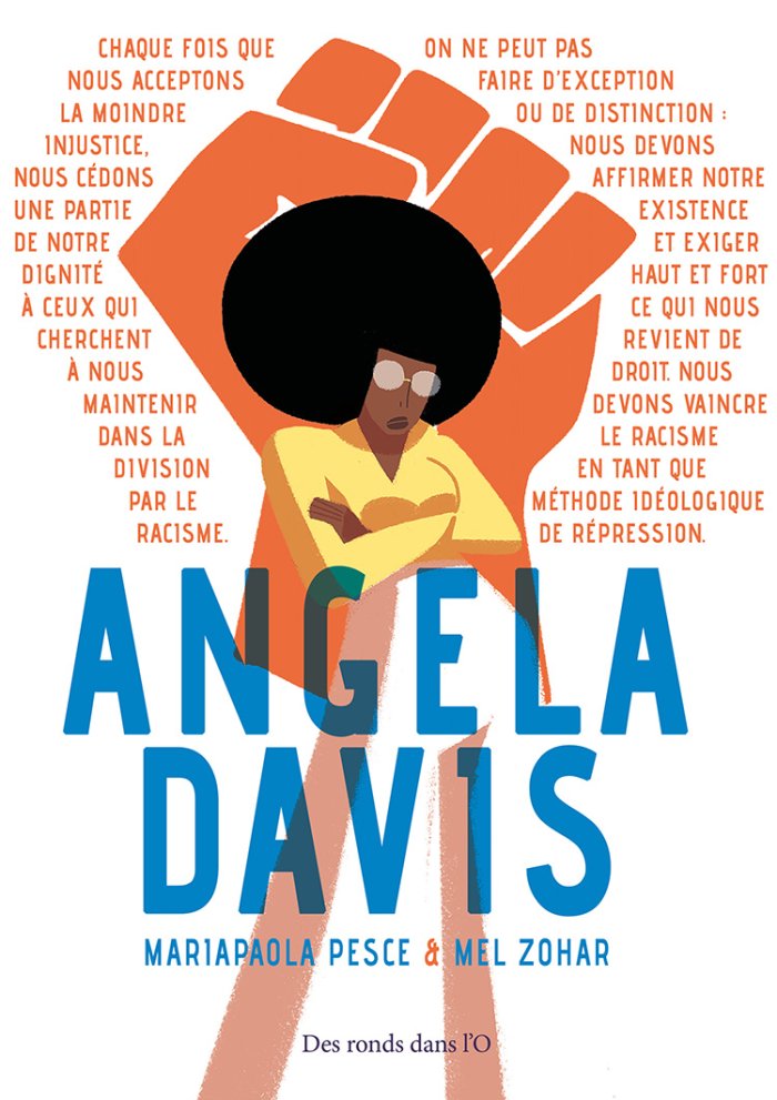 Angela Davis — Par Mariapaola Pesce et Mel Zohar — Éd. Des ronds dans l'O