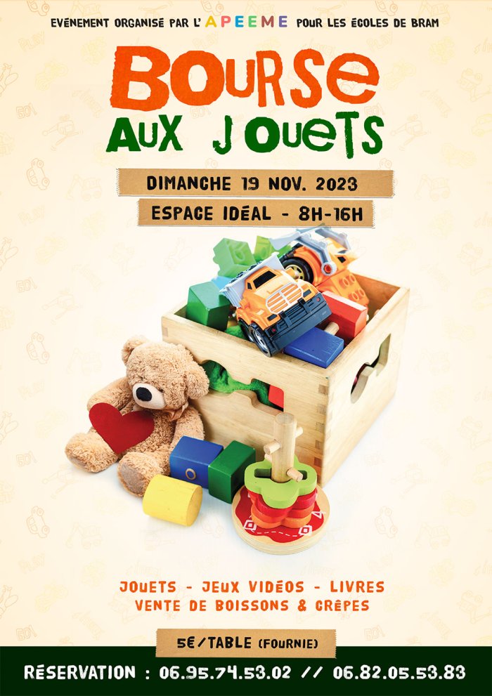 Bourse de Livres, Bandes Dessinées, Jouets et jeu vidéo... (11150 Bram)