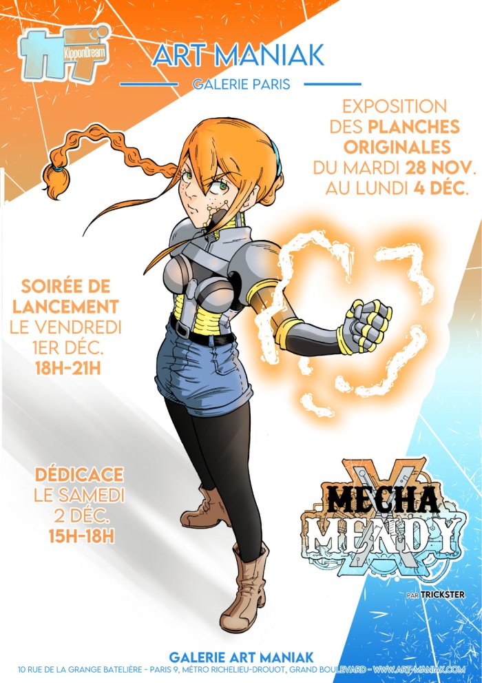 Trickster : MechaXMendy à la Galerie Art-Maniak (Paris)