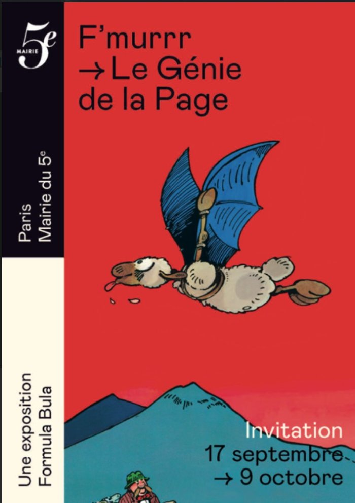 Entre ici, F'murrr, avec ton drôle de génie et ton cortège de personnages loufoques