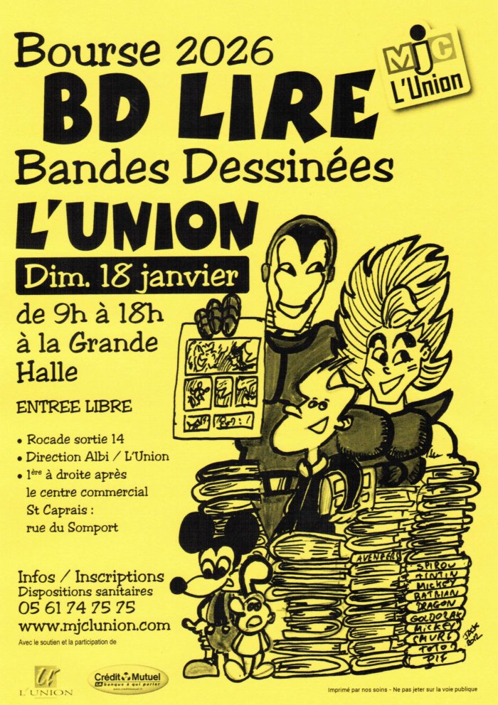 Bourse 2026 BD Lire L'Union (31240)