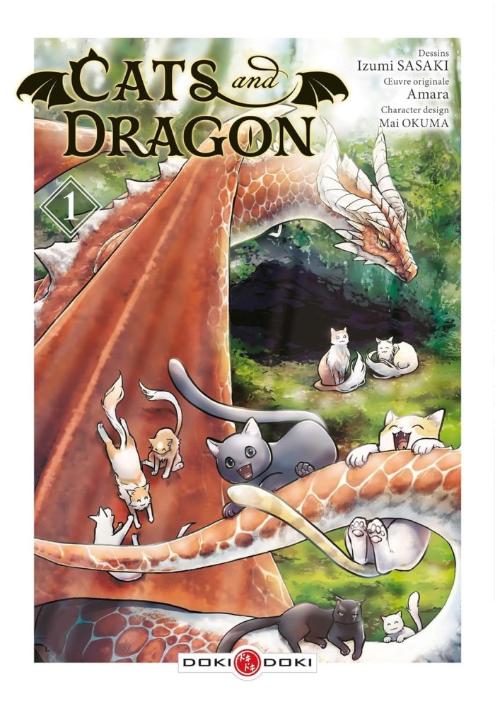 Cats and Dragon T. 1 & T. 2 - Par Amara & Izumi Sasaki - Éd. Doki Doki