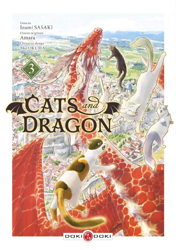 Cats and Dragon T.3 & T.4 - Par Amara & Izumi Sasaki - Éd. Doki Doki
