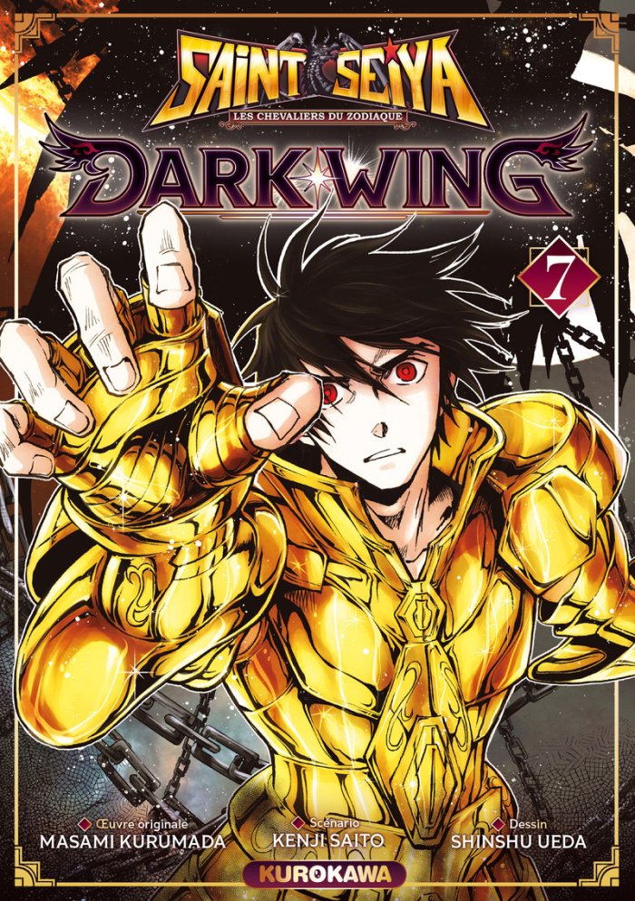 Saint Seiya Dark Wing T.7 - Par Kenji Saito et Shinshu Ueda – Éd. Kurokawa