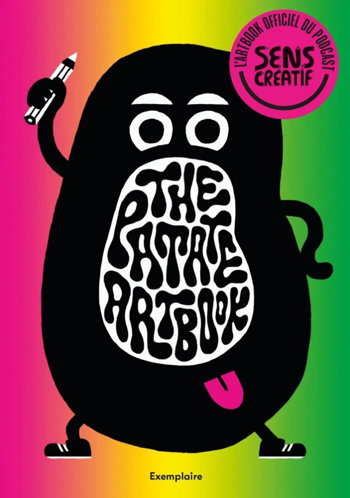 Le patate club du podcast Sens Créatif se décline en artbook chez les éditions Exemplaire