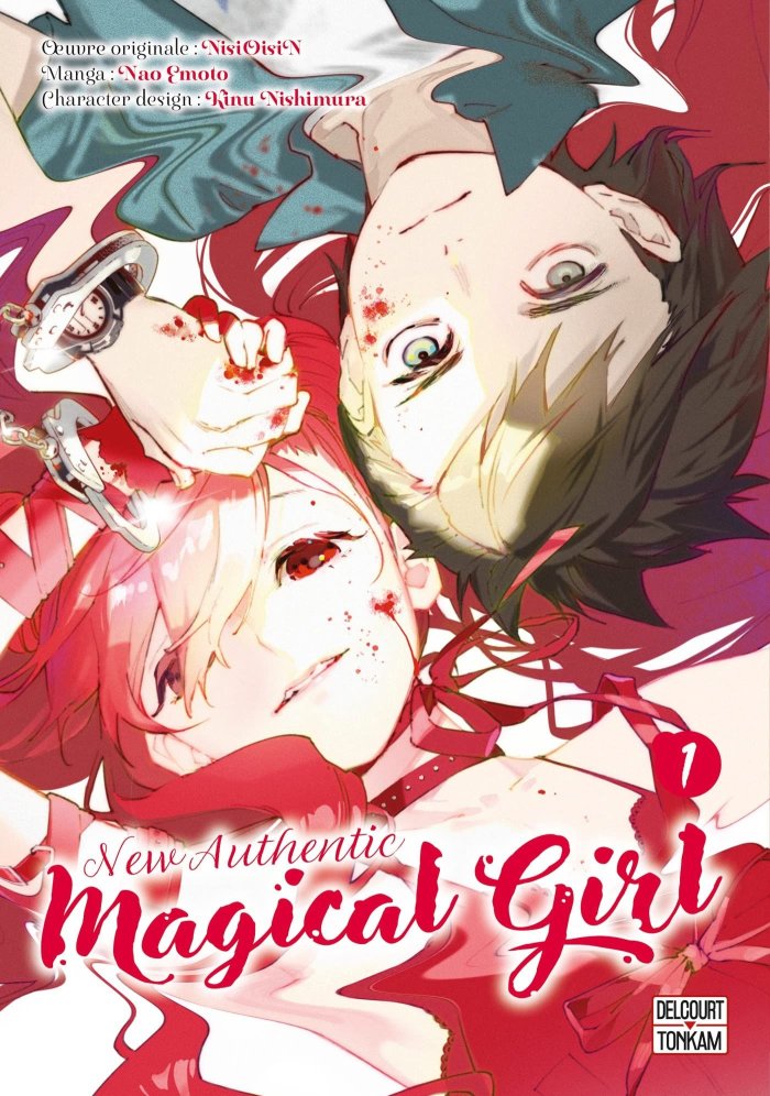 "New authentic magical girl T. 1" - de NisiOisiN et Nao Emoto – Ed. Delcourt Tonkam