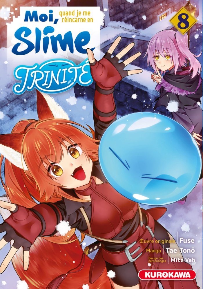Moi, quand je me réincarne en Slime - Trinité T. 8 - Par Tae Tono – Éd. Kurokawa
