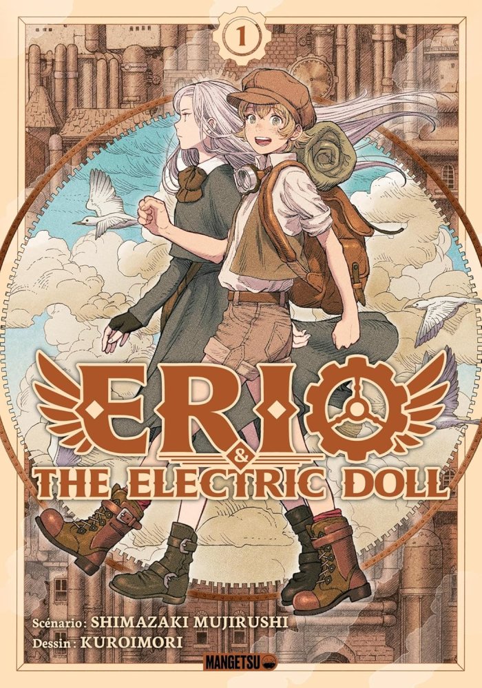 Erio & The Electric Doll T.1 & T.2 - Par Shimazaki Mujirushi & Kuroimori - Mangetsu 