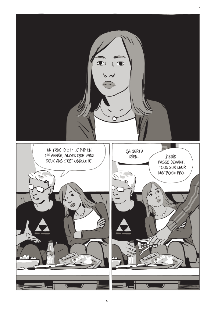 Le Chemisier - Par Bastien Vivès - Casterman