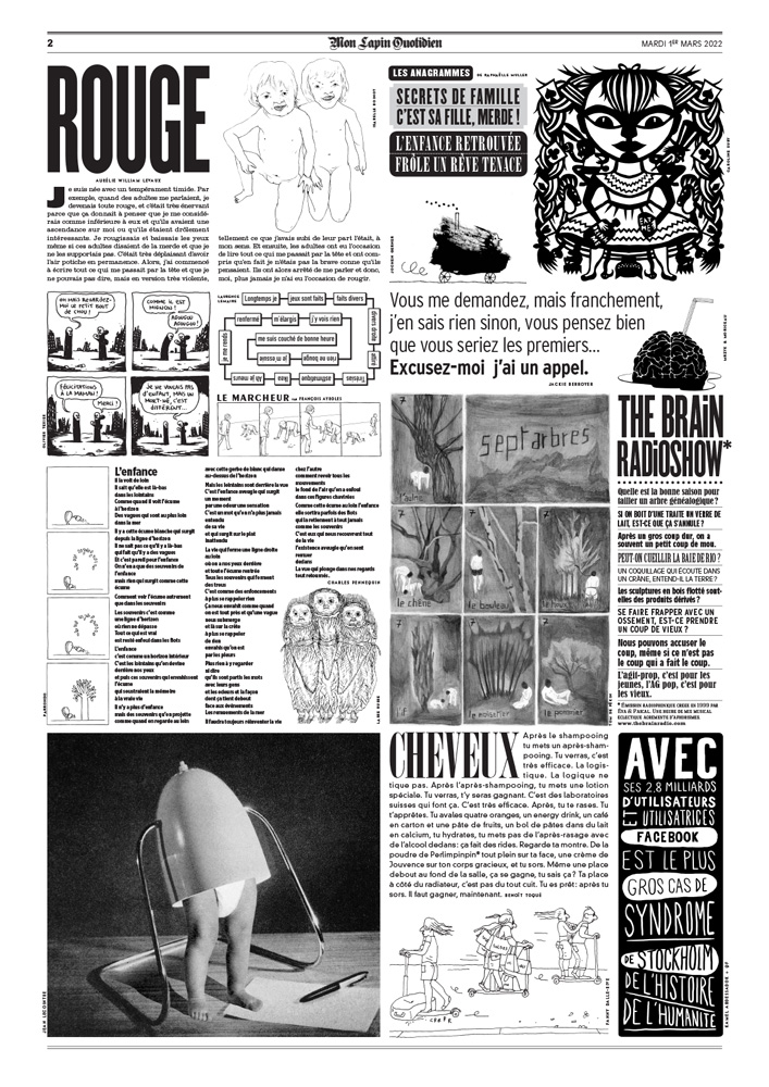 Mon Lapin Quotidien n° 20 (L'Association) : retomber - ou pas - en enfance