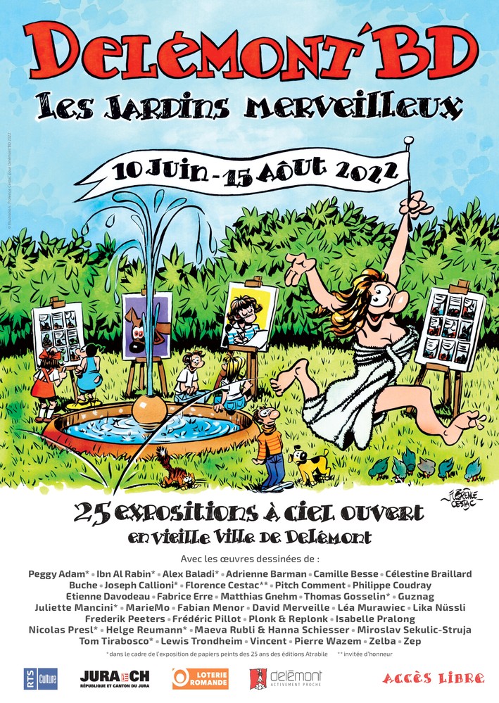 La 8e édition du Festival de Delémont'BD - La bande dessinée européenne célébrée du 17 au 19 juin 2022