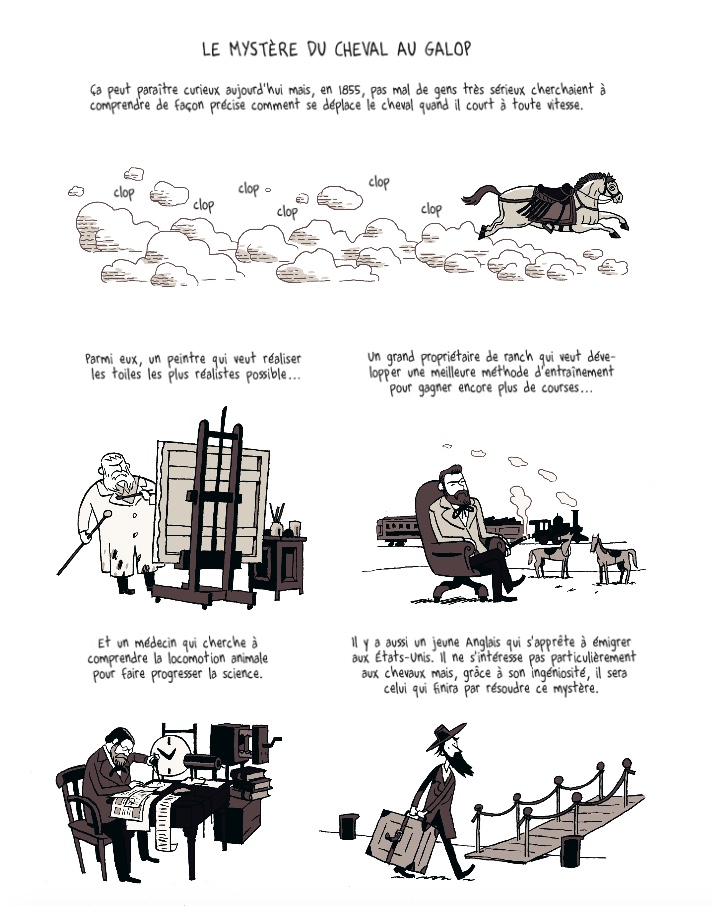 Pour une fraction de seconde – Par Guy Delisle – Éd. Delcourt