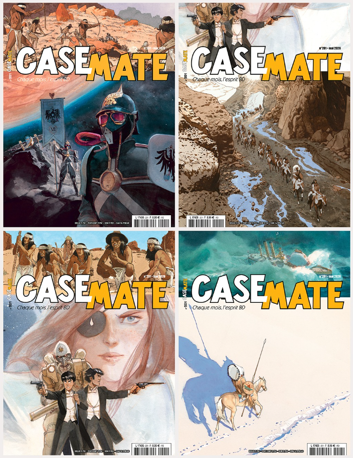 Voyage dans l'espace, le temps et quelques coins de France avec Casemate n°201