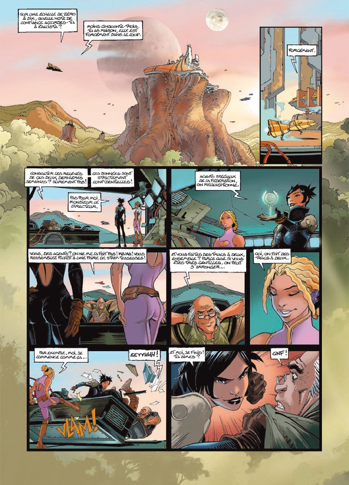 Les Naufragés d'Ythaq - T12 : Les Clefs du néant - par Arleston & Floch - Soleil