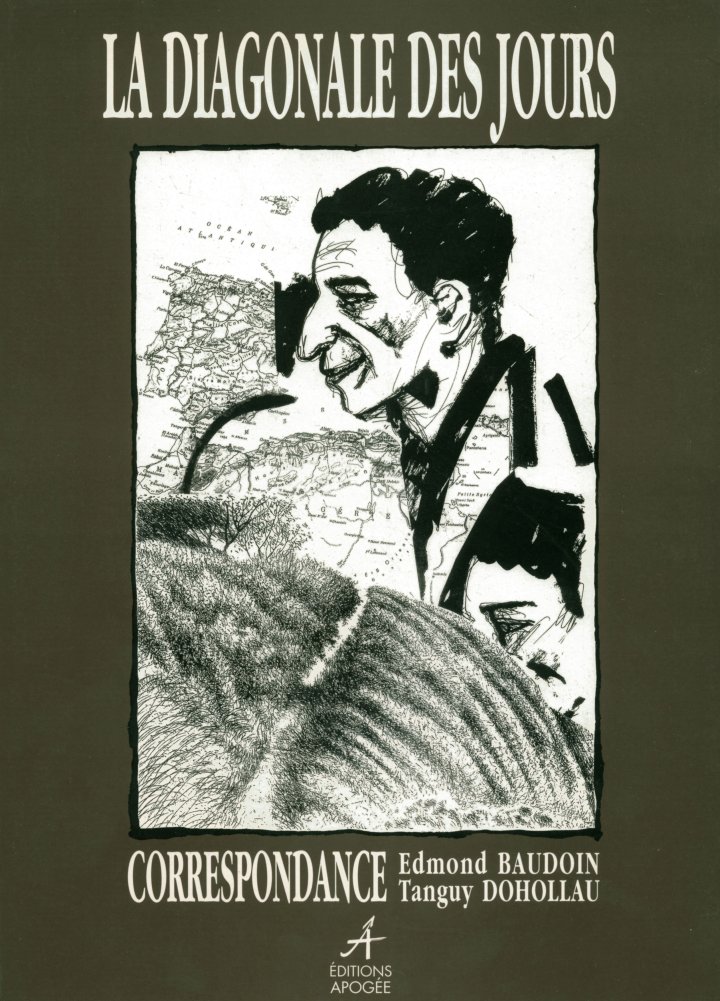 "La Diagonale des jours", belle correspondance graphique d'Edmond Baudoin et Tanguy Dohollau