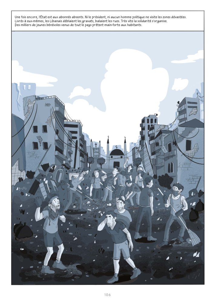 Beyrouth malgré tout - Par Sophie Guignon, Chloé Domat et Kamal Hakim – Ed. Steinkis