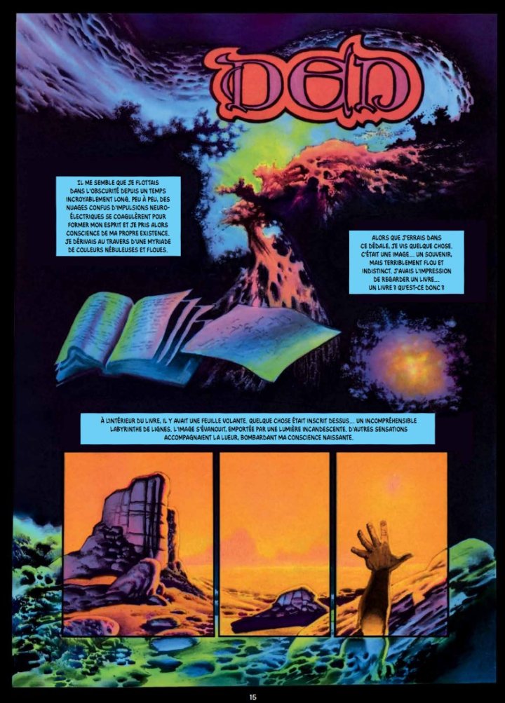 Den, Livre I - Par Richard Corben – Délirium