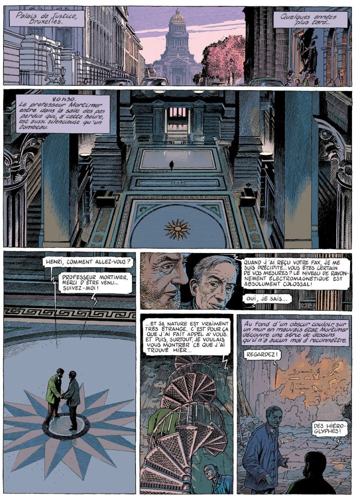 "Le Dernier Pharaon", l'hommage de François Schuiten à Blake et Mortimer