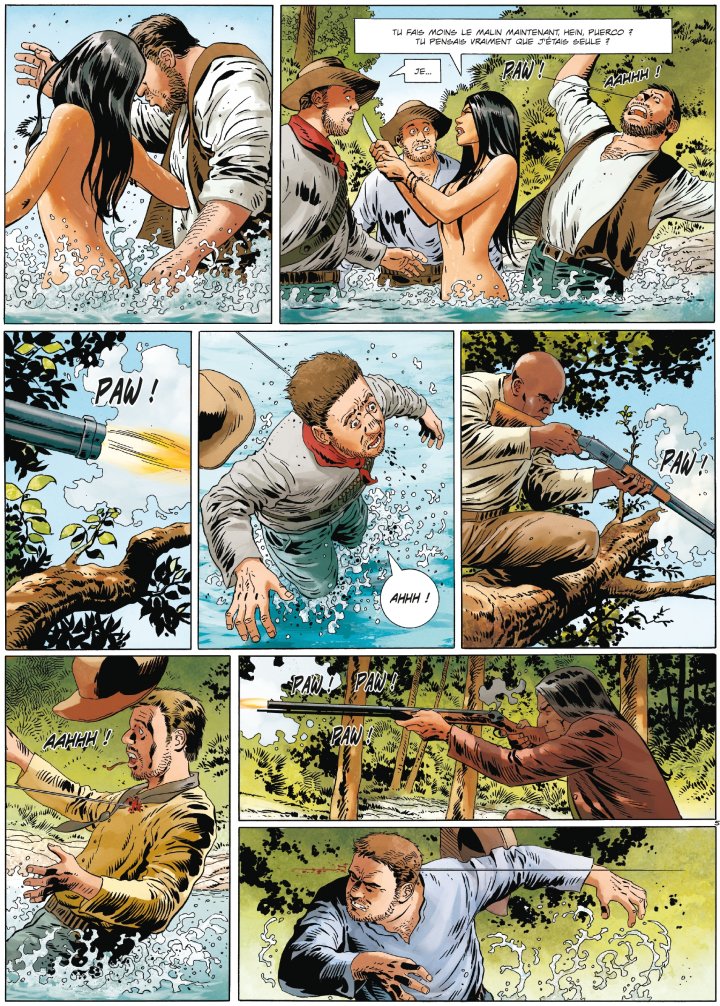 Badlands, T. 2 : Le Danseur au grizzli - Par Corbeyran, Kowalski & Folny - Soleil