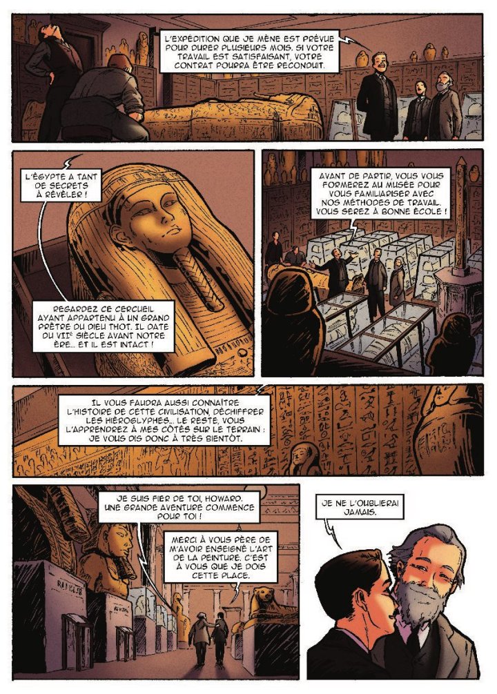 Toutânkhamon – La quête de Howard Carter - Par Saint-Dizier, Marshall, Millotte & Rousseau - Éd. Petit à Petit