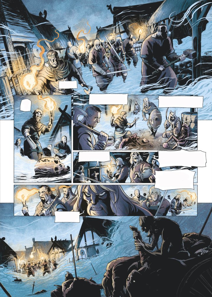 Hel'Blar – T. 1 : « Les Chasseurs de Draugar » - Par Sergio A. et Alex Sierra– Sandawé