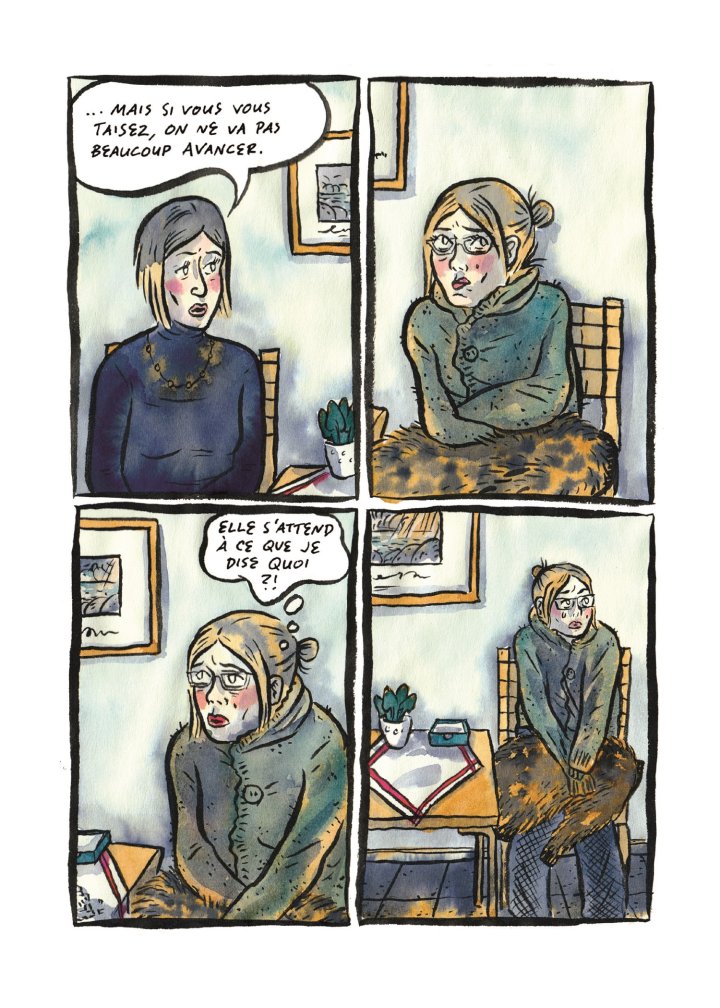 "La Grâce" d'Emmi Valve (Éditions çà et là) : dessiner la dépression, mal invisible
