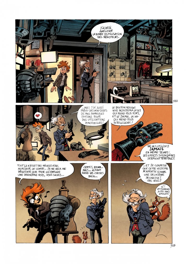 SuperGroom, un Spirou masqué en collants