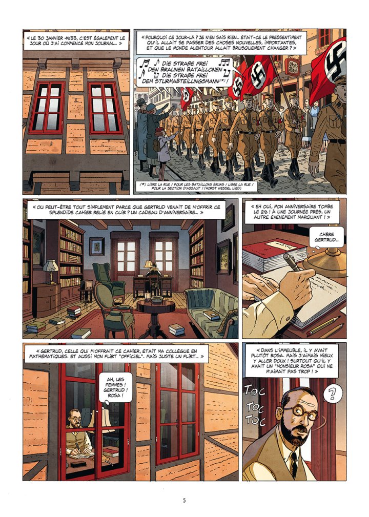 Chez Adolf T.1 : 1933 - Par Rodolphe, Marcos & Fogolin - Delcourt