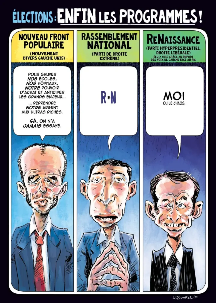 Les dessinateurs et les dessinatrices descendent dans l'arène politique