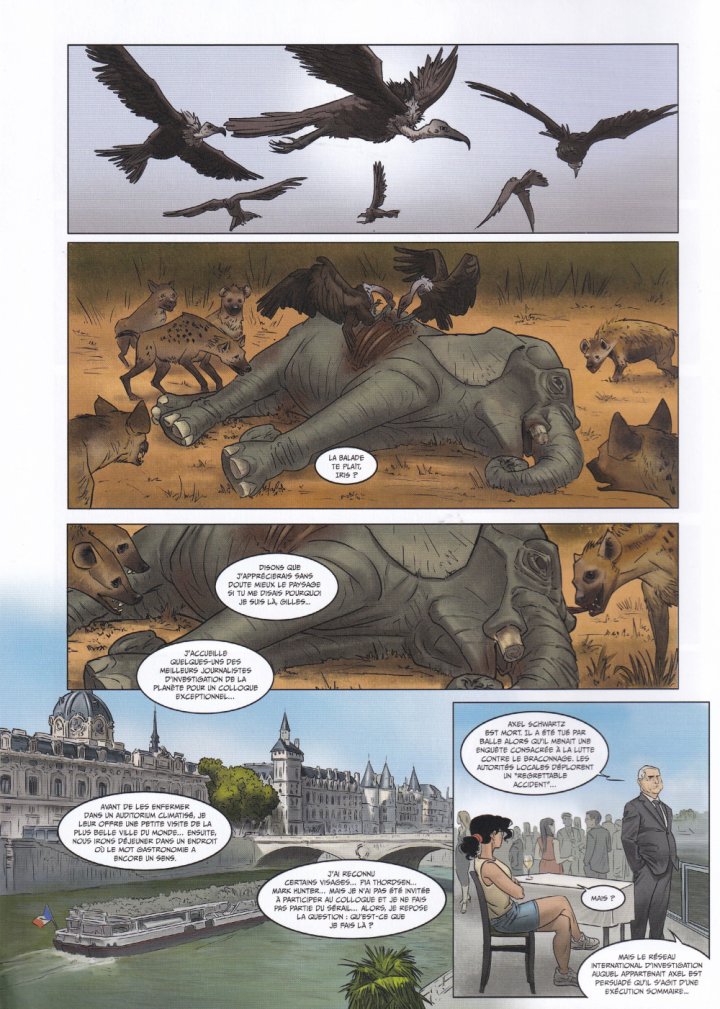 Speranza. D'Or et d'Ivoire – Par Éric Corbeyran, Achille Braquelaire & Salaheddine Bas - Ed. Philéas 