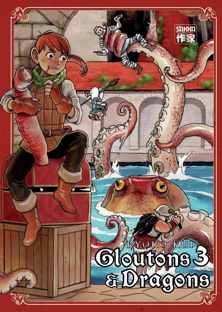 Gloutons & Dragons T2 & T3 - Par Ryoko Kui - Casterman