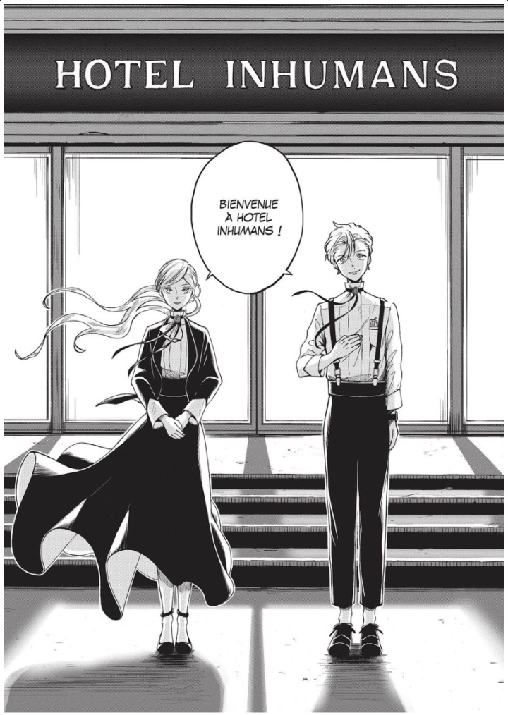 Hotel Inhumans T. 1 - Par Ao Tajima - Éd. Kurokawa