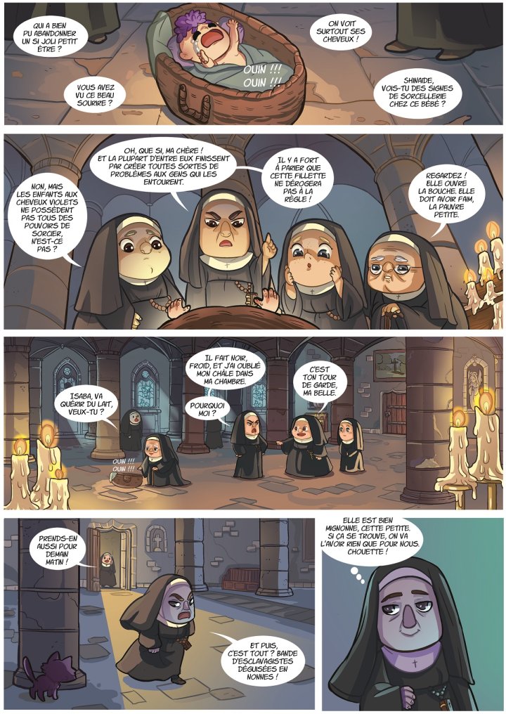 Magic T. 1 : La Fillette aux cheveux violets - Par Lylian et A. Molinatti - Dargaud