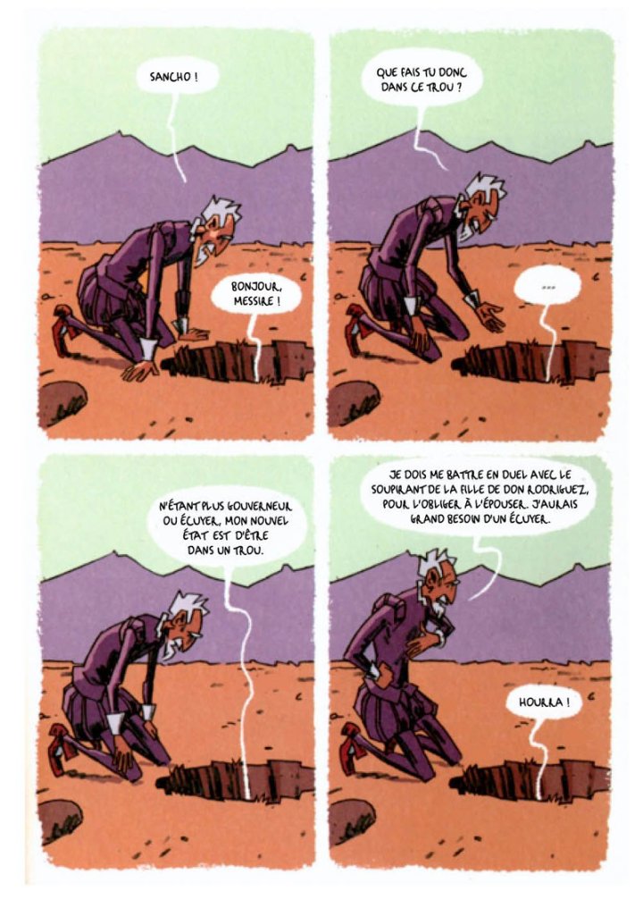 Les aventures de Don Quichotte de la Manche – Par Rob Davis (d'après Cervantes) - Steinkis