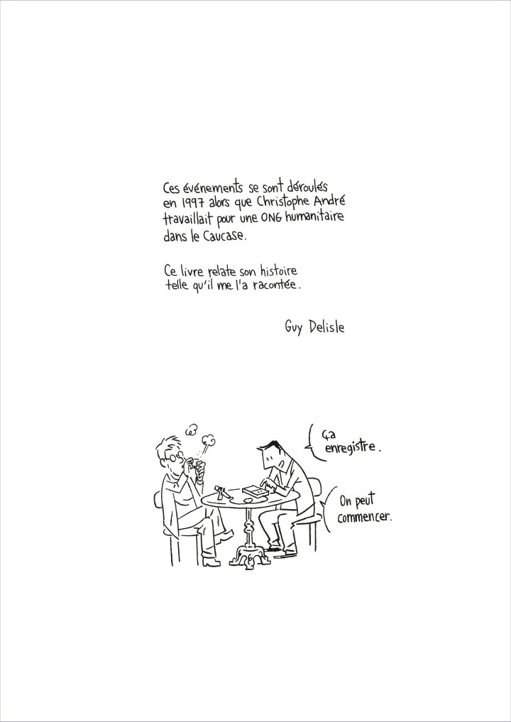 S'enfuir. Récit d'un otage - Par Guy Delisle - Dargaud