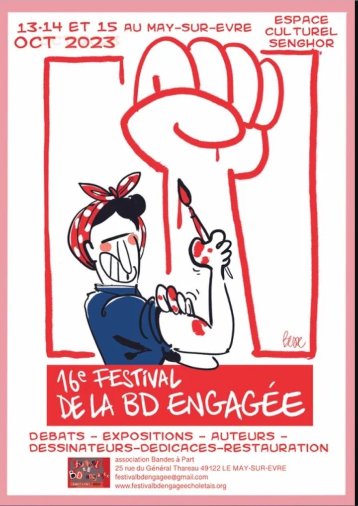 16e festival de la BD engagée (May sur Evre, 49120)