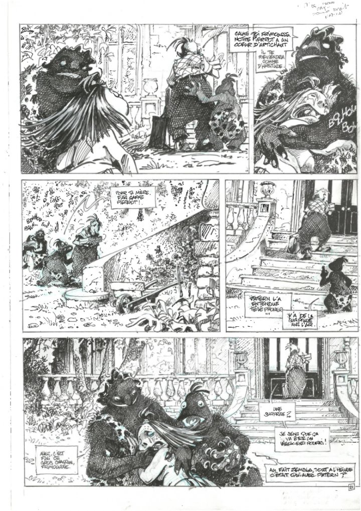 Mamacumba, la prochaine BD de Régis Loisel au scénario et au dessin.