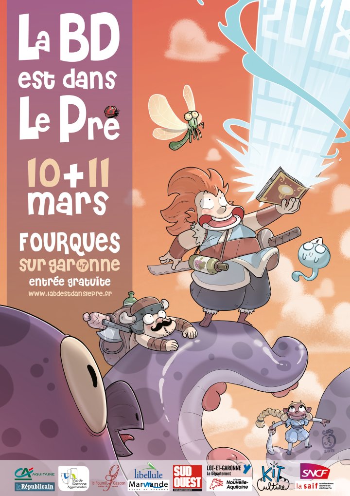 La BD est dans le pré à Fourques-sur-Garonne (47)