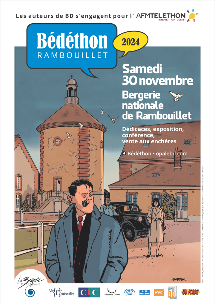 Le Bédéthon 2024, festival BD au profit de l'AFM-Téléthon, revient à Rambouillet !