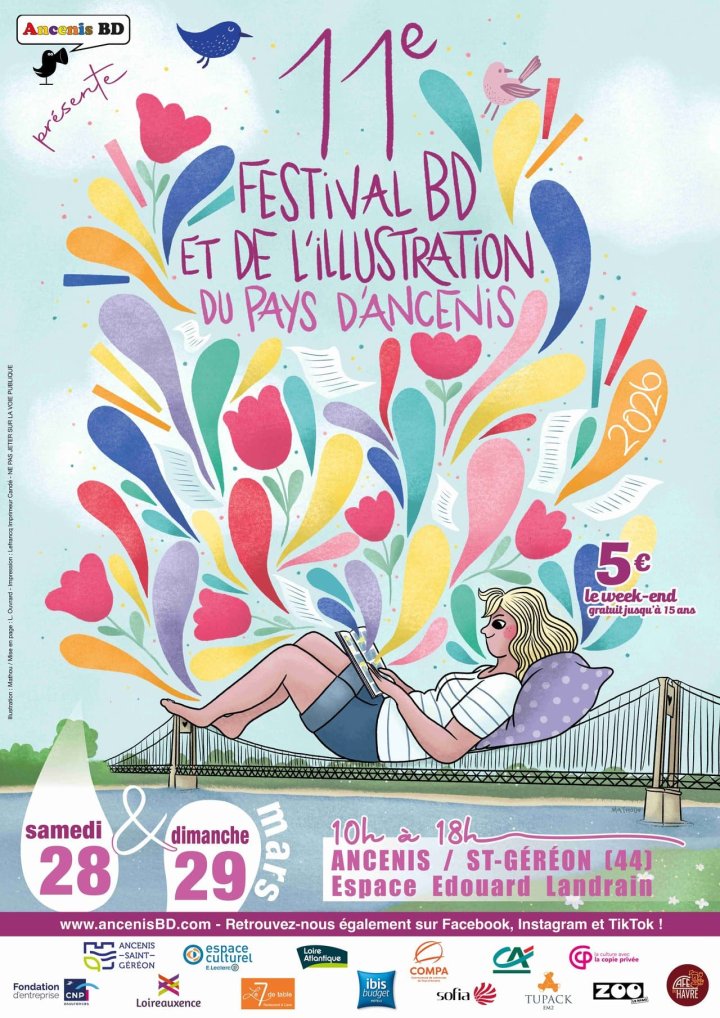 11e Festival de l'illustration et de la BD du Pays d'Ancenis (44)