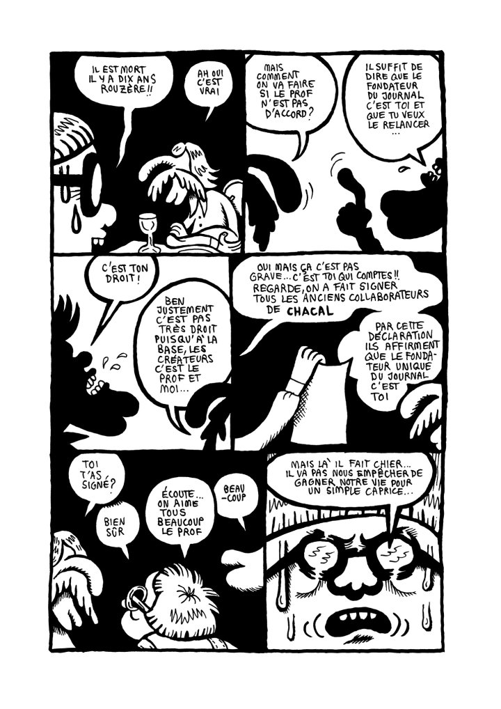 Chacal Hebdo - Par D. Ziegler & A. Baladi - Ed. The Hoochie Coochie