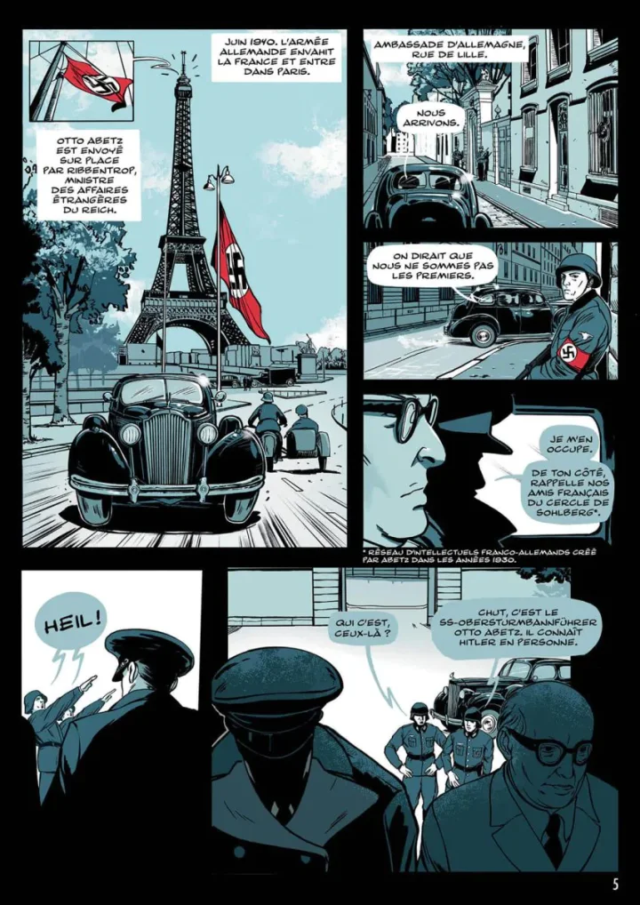 J'ai arrêté Otto Abetz, l'ambassadeur d'Hitler en France – Par Didier Eisack et Maxime Germain – Ed. La Cité Graphique