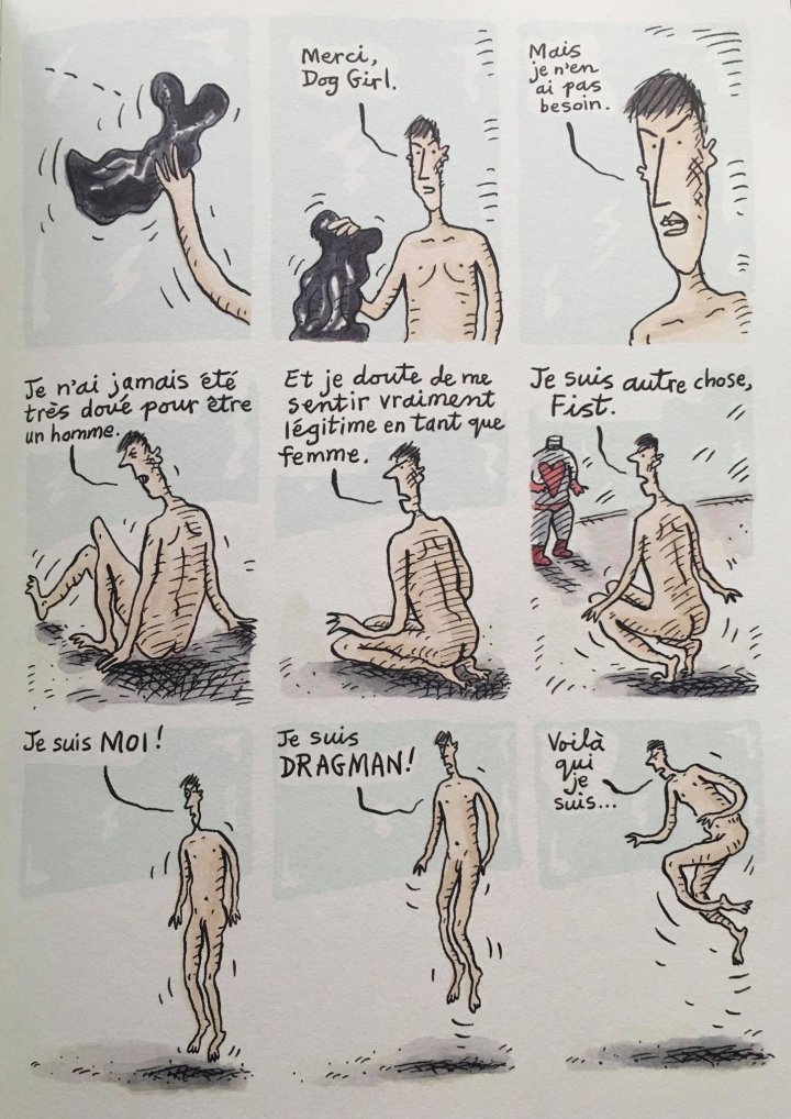 Dragman : le super-héros travesti de Steven Appleby - Denoël graphic