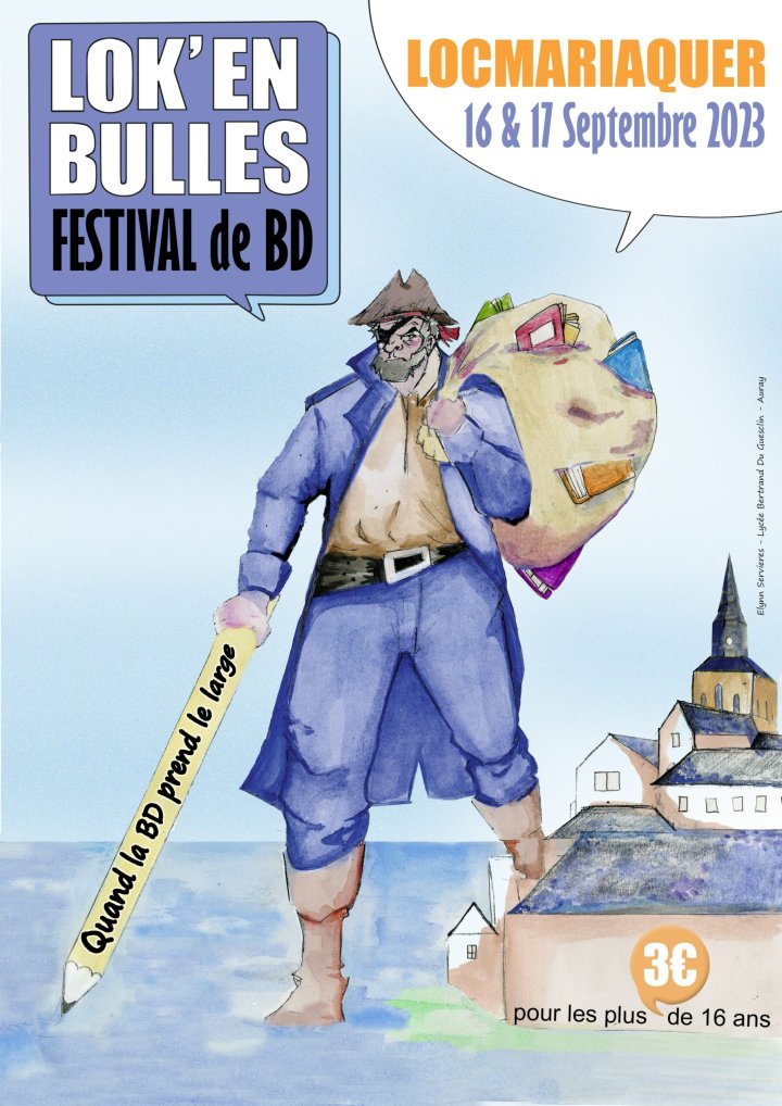 Lok'en Bulles : 5e festival BD de Locmariaquer (Golfe du Morbihan)