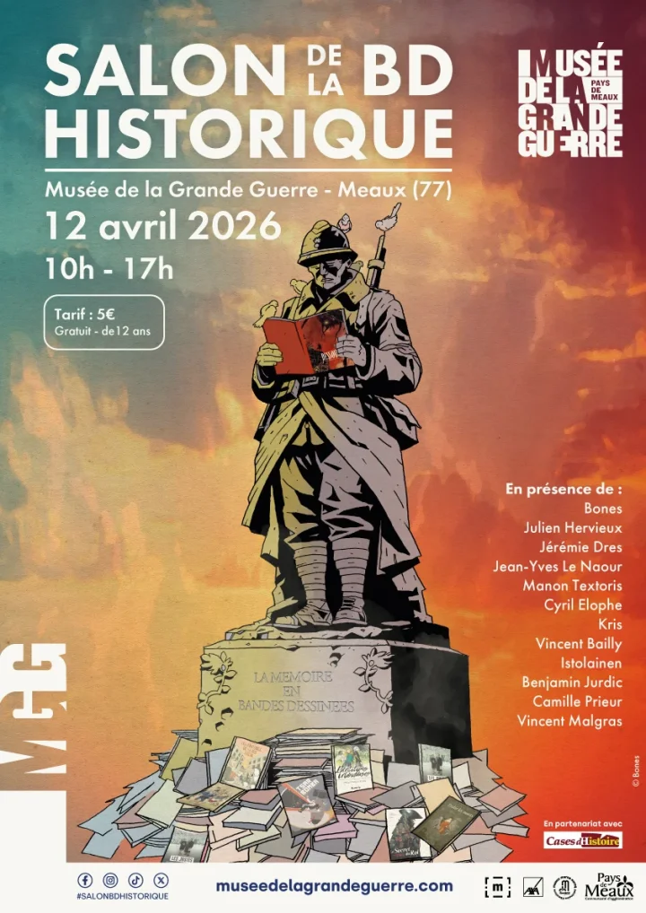 Salon de la BD historique au musée de la Grande Guerre à Meaux (77)